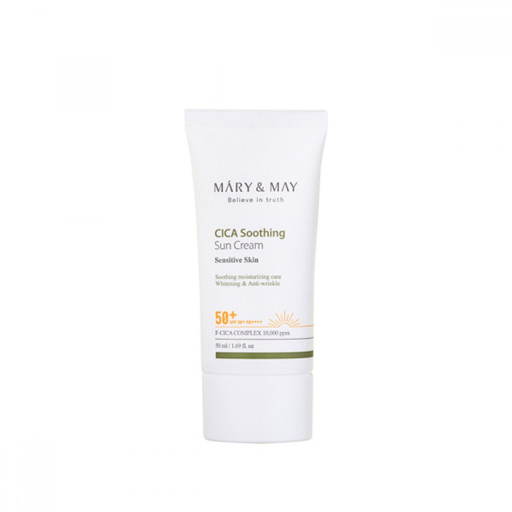 Mary&May - CICA Soothing Sun Cream SPF50+ PA++++ - 50ml